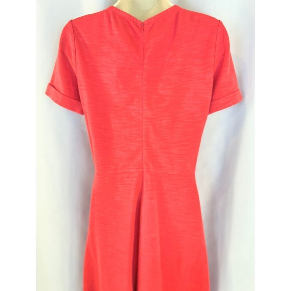 J. Crew Papaya Coral Soft Cotton Dress $98 - Picture 9 of 14